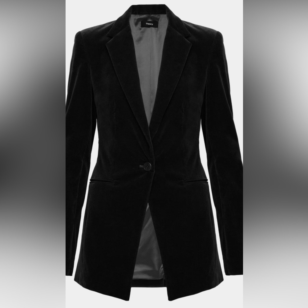 Velvet Theory Women's Classic Black Blazer
